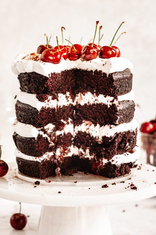Dairy Free Black Forest Cake