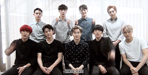 EXO Wishing Students Have A Good Exam