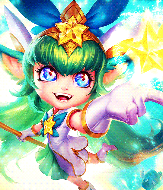 aurelinsol:  “Let’s use all the colors!” Star Guardian LuLu 