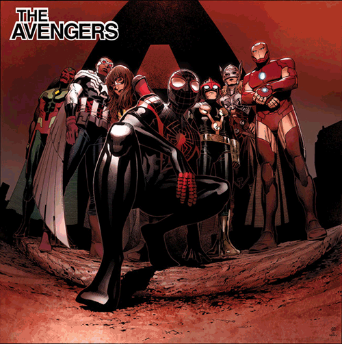 brianmichaelbendis:  Spider-Man #1: Nas’ Illmatic    All-New All-Different Avengers