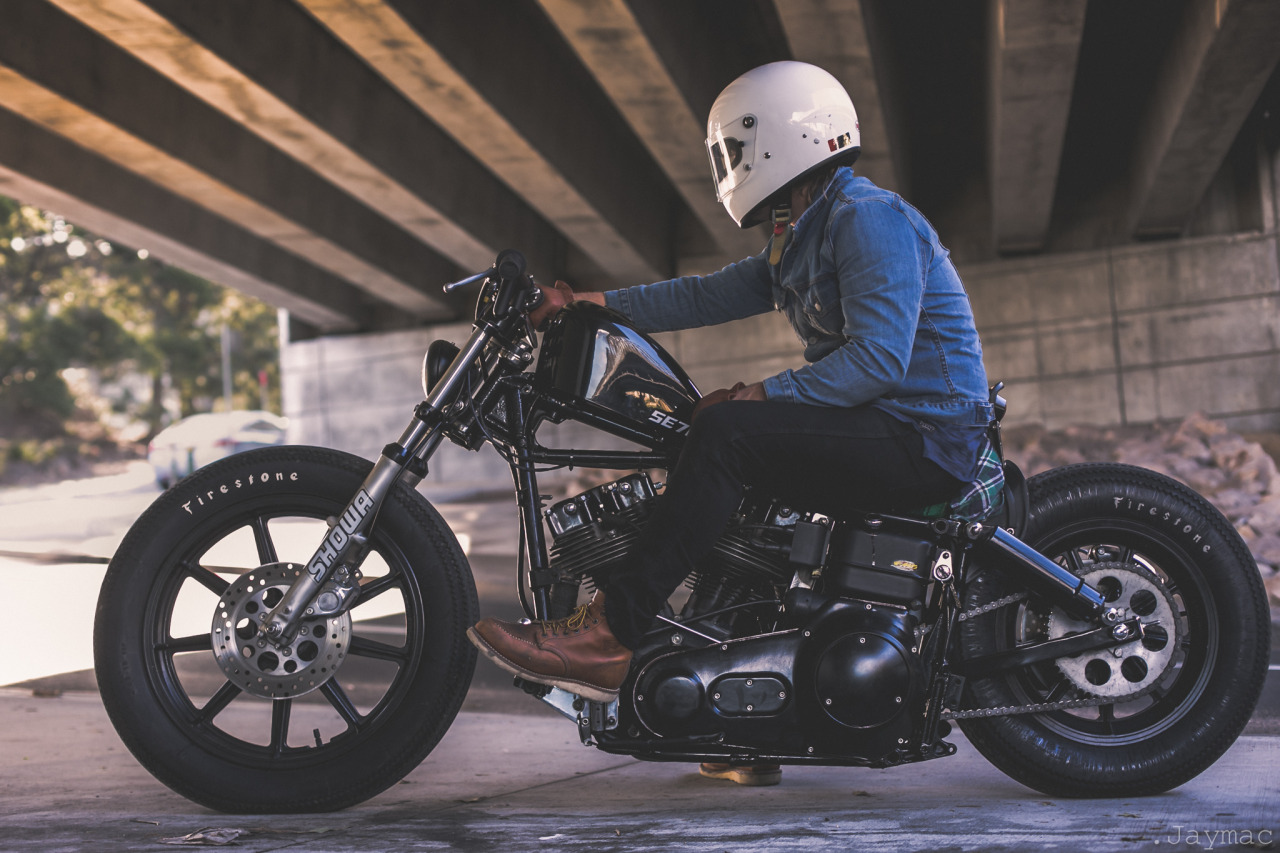 jaymacphotography:  Bad AsS Shovelhead built by 7 Custom’s .