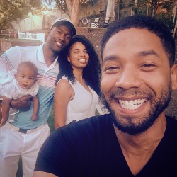 loveforjussiesmollett:  “I hope yall spent this Easter Sunday with folks that inspire and lift you up. I spent mine at the Warwell crib. I swear I’m cheesing like a chump because just being around them makes me so so happy and excited about  life.