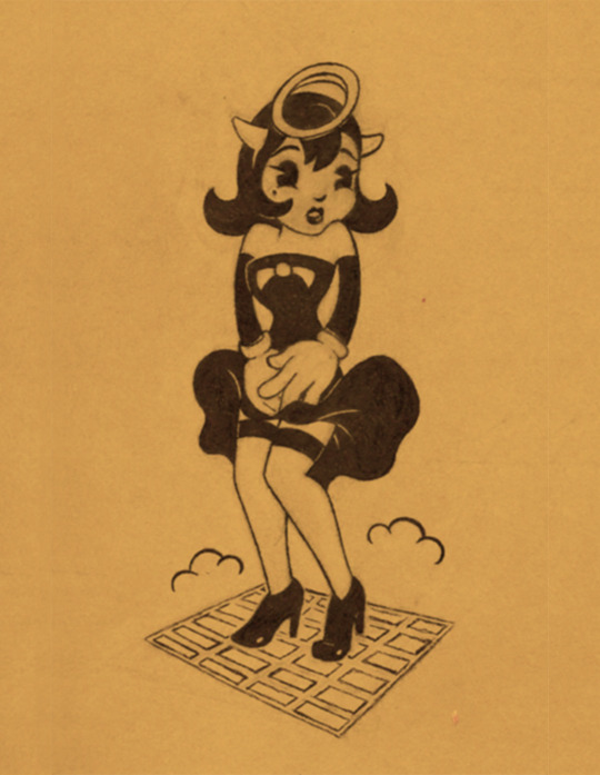 necromancatrix:  Have some Marilyn/Betty Boop inspired Alice Angel