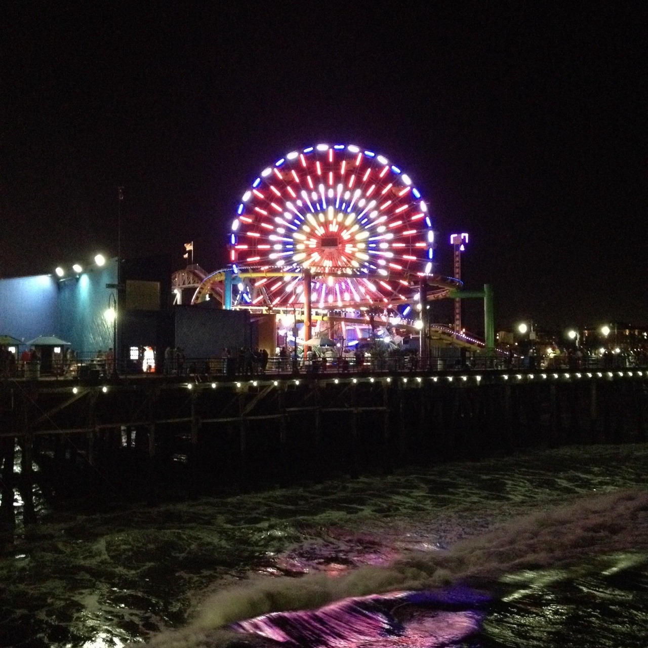 From our adventure at Santa Monica Pier last Saturday (8/16/2014).