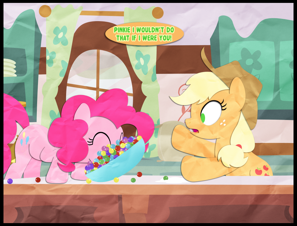 rainbow-tales-replies:  Rainbow Tales #23! Starring Pinkie Pie and Applejack! Sugar: