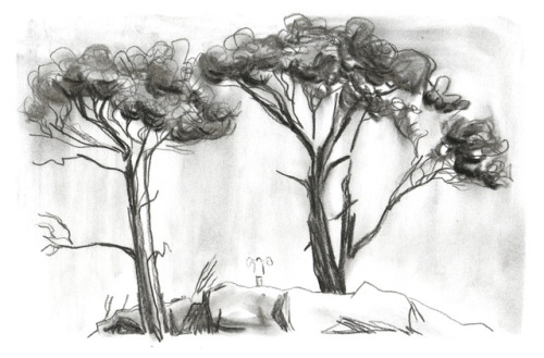Day 4 on ciné-croquis, I felt like making 2 drawings today so here they are ! :) First one is