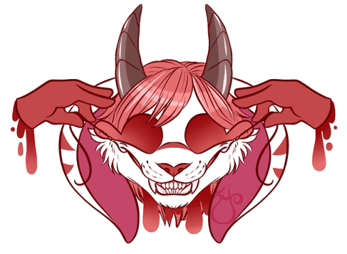goldmouse: Edgy YCH Headshot commissions for @katestrife and thetruewolfvers on instagram!  If 