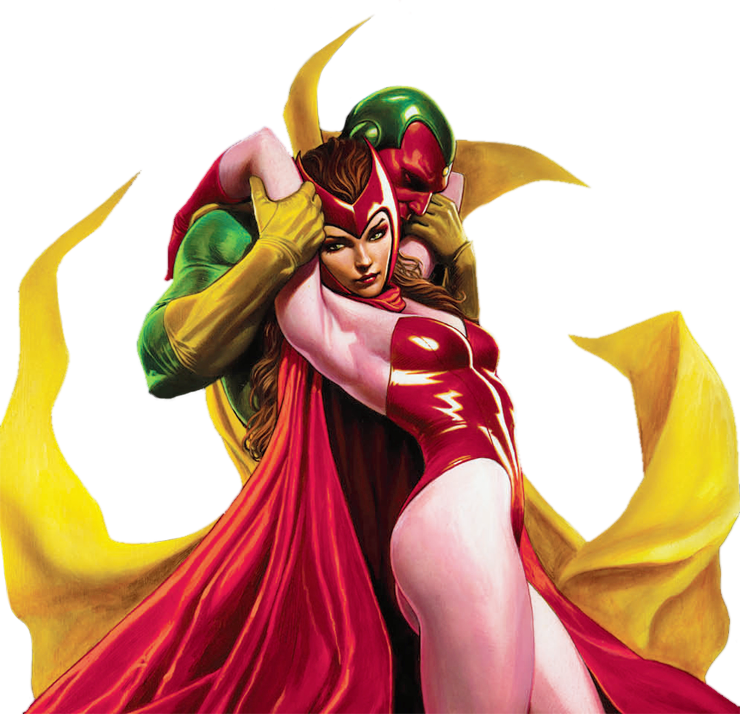 those-celestial-bodies:Wanda &amp; Vision by Adi Granov