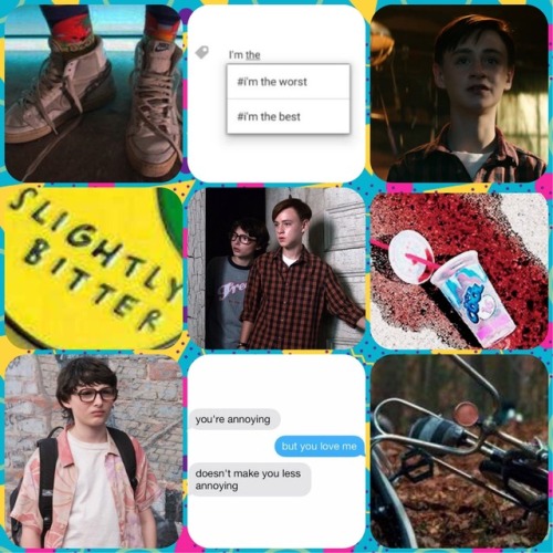 Richie/Bill (It 2017) Aesthetic for anon (Mod DS)