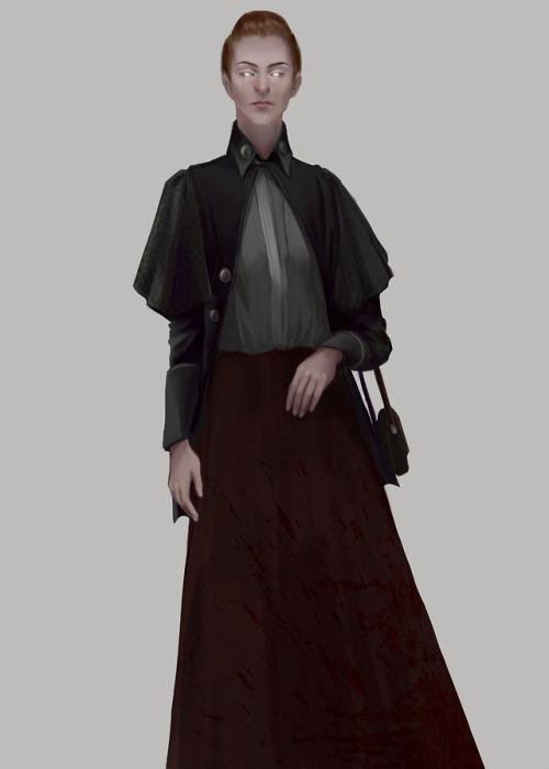 Tried my hand at Elisabeth Ashbury as Lady Blackwood from Dontnod’s Vampyr, based off of one of @flo