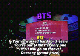 Bts Awards From Army (trans)