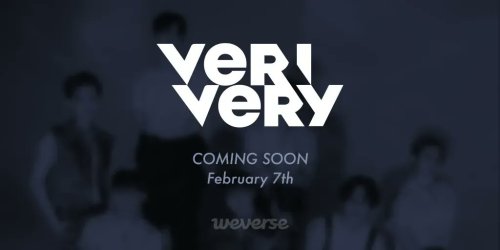 Weverse twitter update with VERIVERY (1)