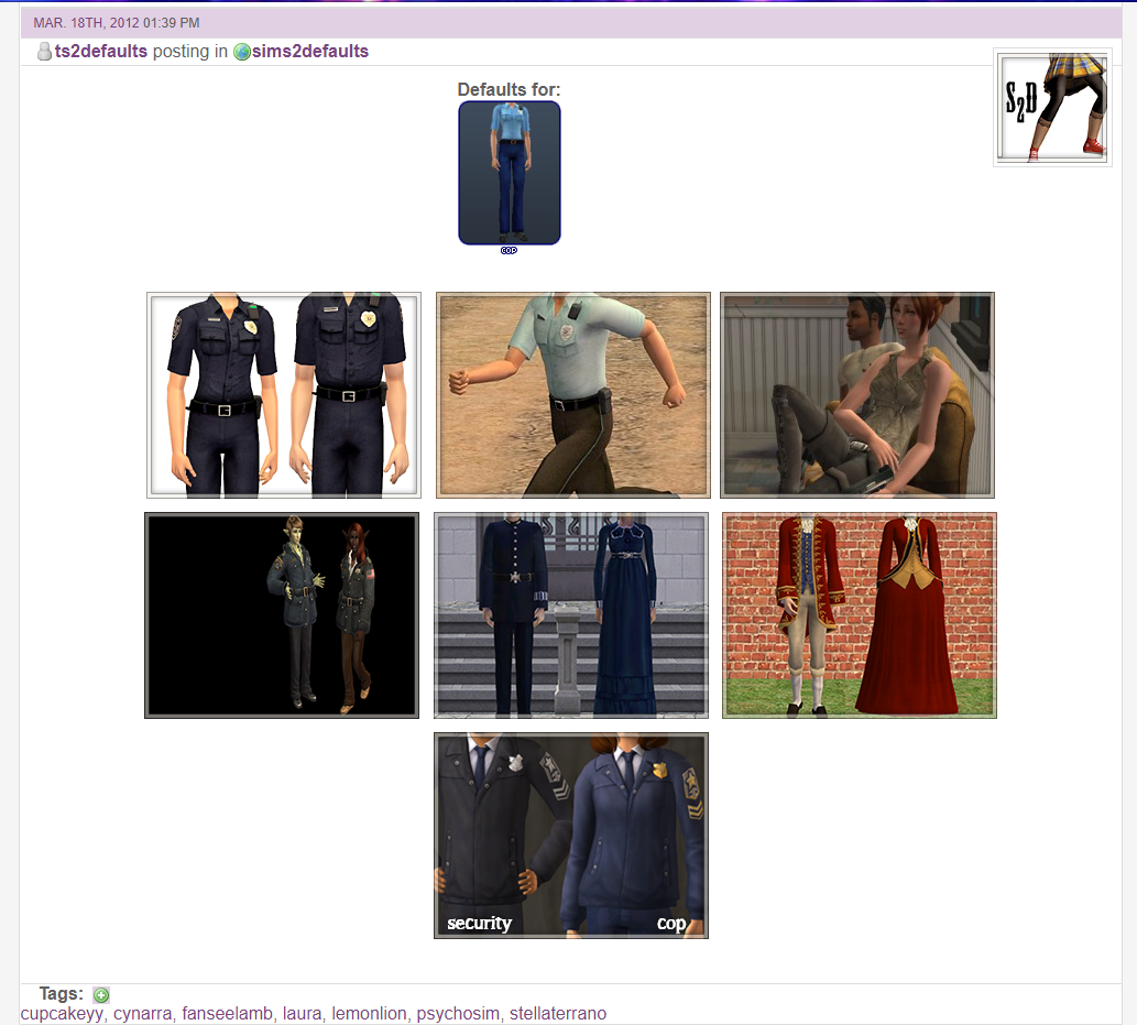 Sims 2 stuff and things