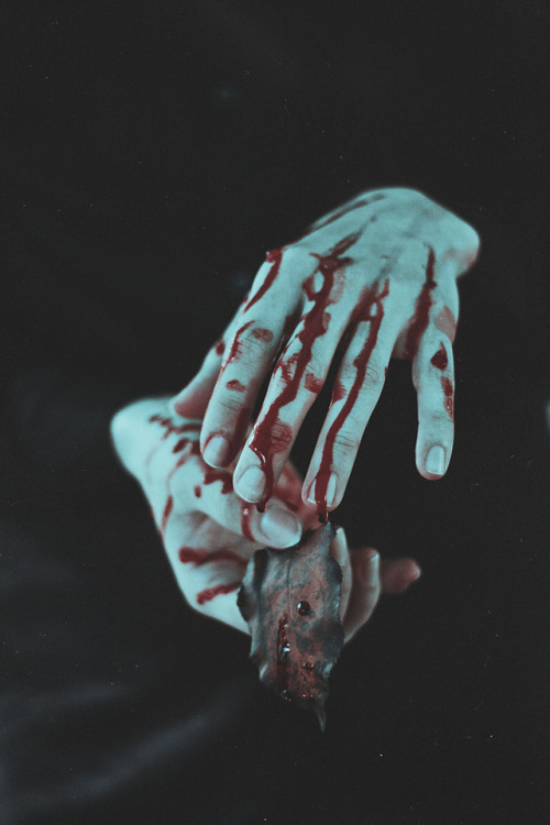Keen sence of autumn. (Part 2)  Bad Blood is looking for the way out to soak the black earth. Leaves