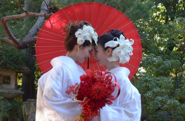 The first lesbian couple in Japan