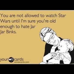 Prerequisite for a real fan. #starwars #whatthefuckwasgeorgethinking