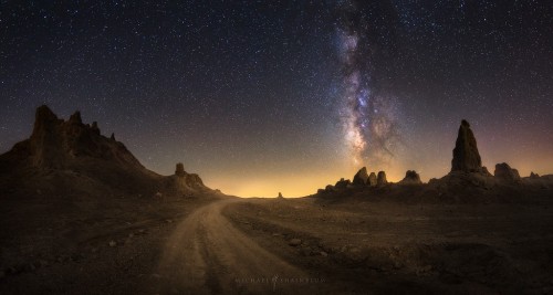 “Life On Mars” - Trona Pinnacles, California photo by Michael Shainblum js