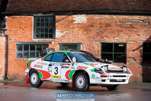 grofjardanhazy:  1993 Toyota Celica Turbo 4WD ST 185 Group A Rally£125,000 / 走,000  The example on offer (as confirmed by Toyota Motorsport) is a 1993 built, Safari specification model as entered by the works team in the 1993 FIA Rally Kenya Safari