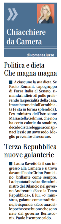 Il Giornale 20 Novembre 2014