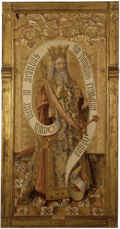 lionofchaeronea:King David, Juan Rexach, ca. 1460
