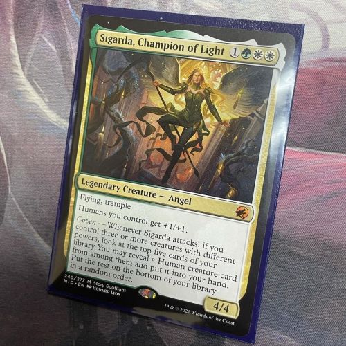 eatthewholecookie: So…build tribal humans. Got it. #newdeck #midnighthunt #edh #mtgcommander 