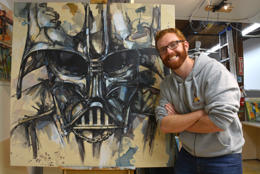 scificity:
“My friend painted this. Give in to the Dark side.
http://scificity.tumblr.com
”