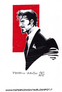 thehappysorceress:  Tony Stark by Frederico Vicentini  