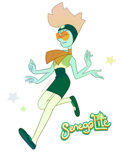 mrhaliboot:  A very nerdy Pearl and Peridot