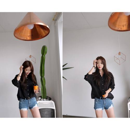 내스타일❤️ 핸드폰이 완전 느려짐 왜이러지 핸드폰이 더위를 먹었나보네 #outfit #ootd #메이빈스 ✨