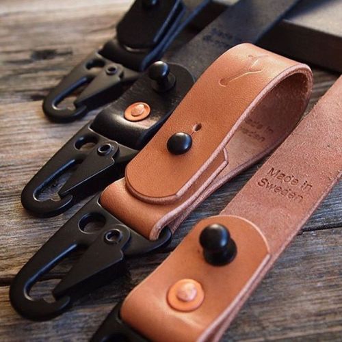 We’re big fans of what @crudsweden are doing!#leatherworking #swedishbrands #keyholders #key