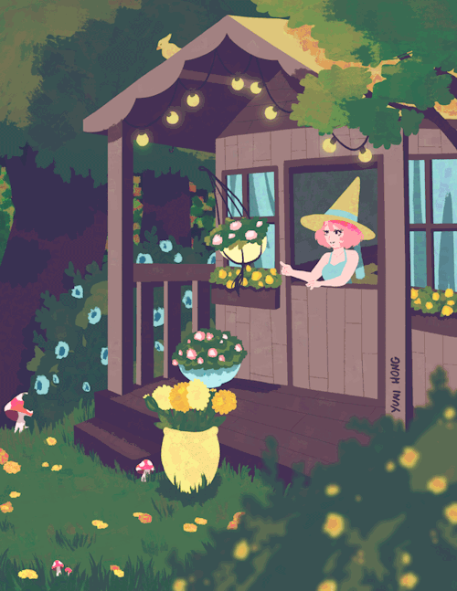 yunihong:Cottage witch aesthetic is the only aesthetic I need