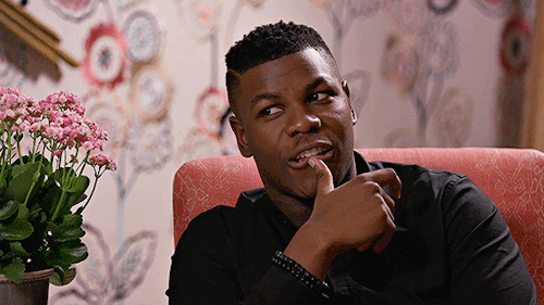pixelrey:John Boyega being his cute self in a new MTV interview with John Horowitz.
