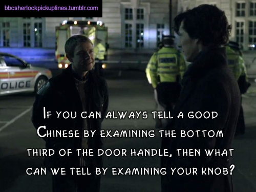 bbcsherlockpickuplines:  â€œIf you can porn pictures