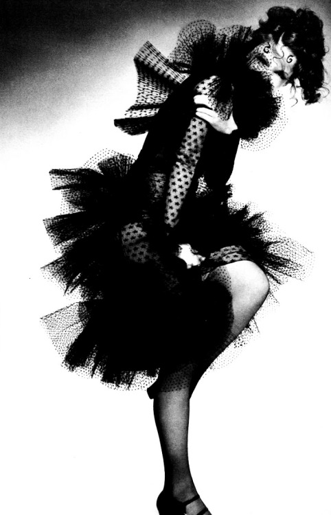 Donna Mitchell by Chris von Wangenheim for Vogue Italia, September 1970