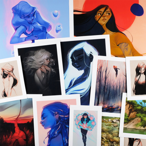 Hey guys! You might have seen me posting about INPRNT before ~ it’s where I sell prints of my art. I