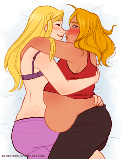 honeychubb: marmalade-bellies:  have some soft gf cuddles  😍 