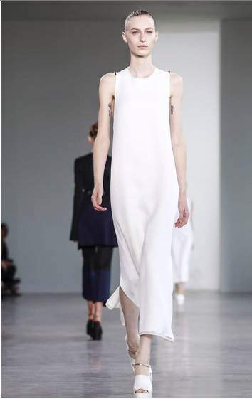 reiterblaue:  Julia Nobis and Hanne Gaby Odiele at Calvin Klein S/S 2015 