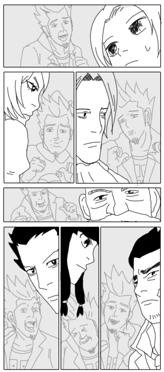 cloricute:“larry got arrested again!”based off an iconic page from golden kamuy