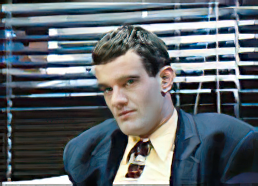 Stefán Karl as a man in an office