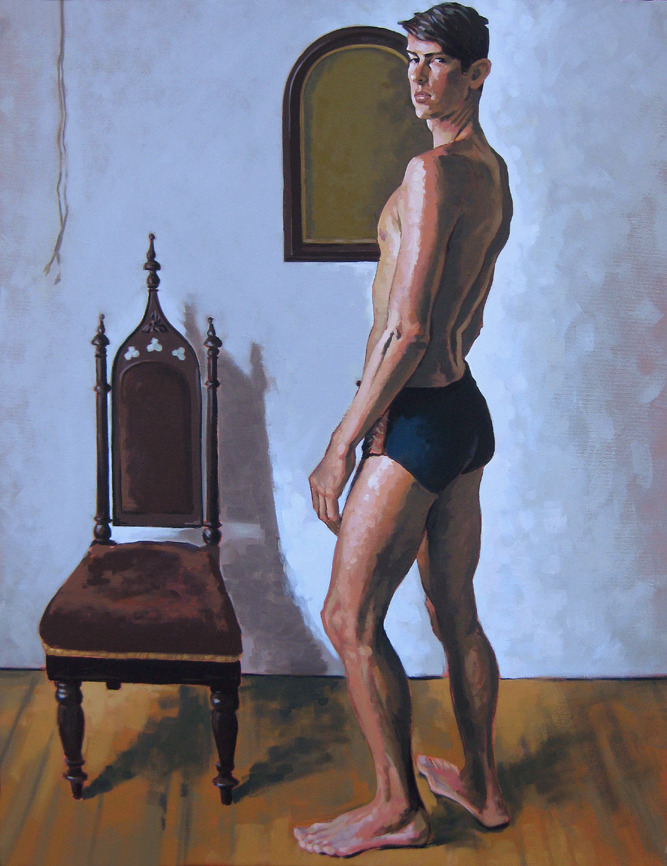 christophersousa:  Something That I Stir Into My Tea, 2014, oil/canvas, 28 x 22”