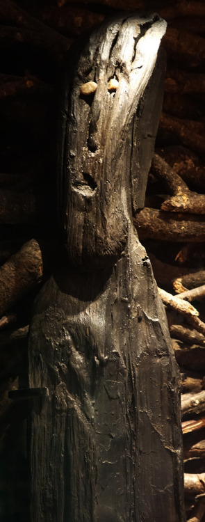 Seventh century BCE Ballachulish Wooden Figure, The National Museum of Scotland, Edinburgh, 11.11.17