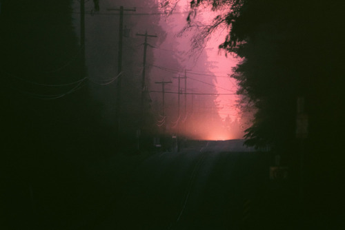 Pink Fog Dusk, Distant Lights by Atmospherics Follow Atmospherics on Instagram