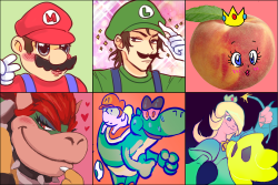 Stindaan:  My Friends And I Drew The Smash 4 Roster For A Gallery Show At School.
