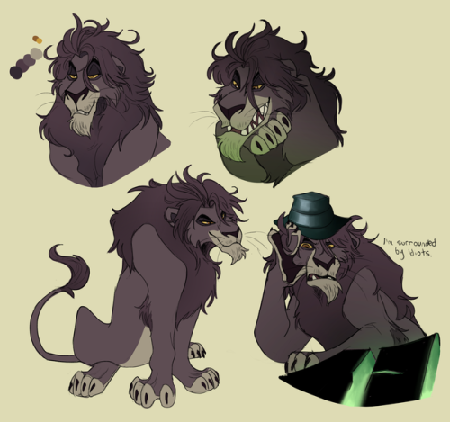 suaveassassinart: here’s a bunch of ffxv lion king au doodles i did a while ago! just havin a bit of