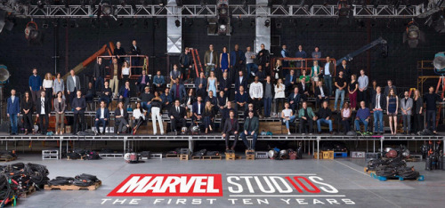fyeahmarvel: Marvel Studios 10th Anniversary - Class Photo‘There was a ton of fanboying and fa
