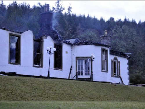 Boleskine House destroyed by fire…