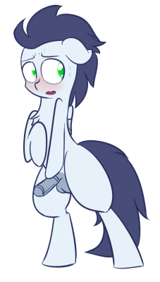howdegrading:Some nsfw Soarin for you guysWhat a cutie~ ;3