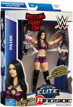 shitloadsofwrestling:  WWE Paige Elite 34 Wrestling Action Figure [2015]How cool is this? Seriously, how badass that the figure comes with not just the WWE Divas Championship, but also the NXT Women’s Championship?!   Awesome