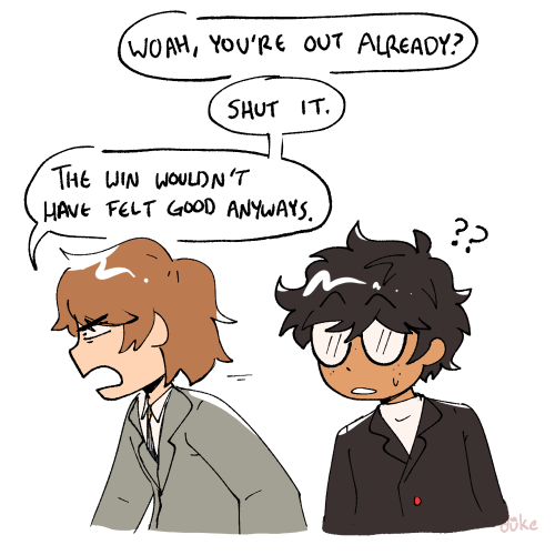 This One Was Done In Response To The Results Of The Persona Champions Polls Going On On Twitter