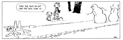 sacrificethemtothesquid: dinovia-grant: tubofgoodthings: Calvin’s snowmen are breathtaking a